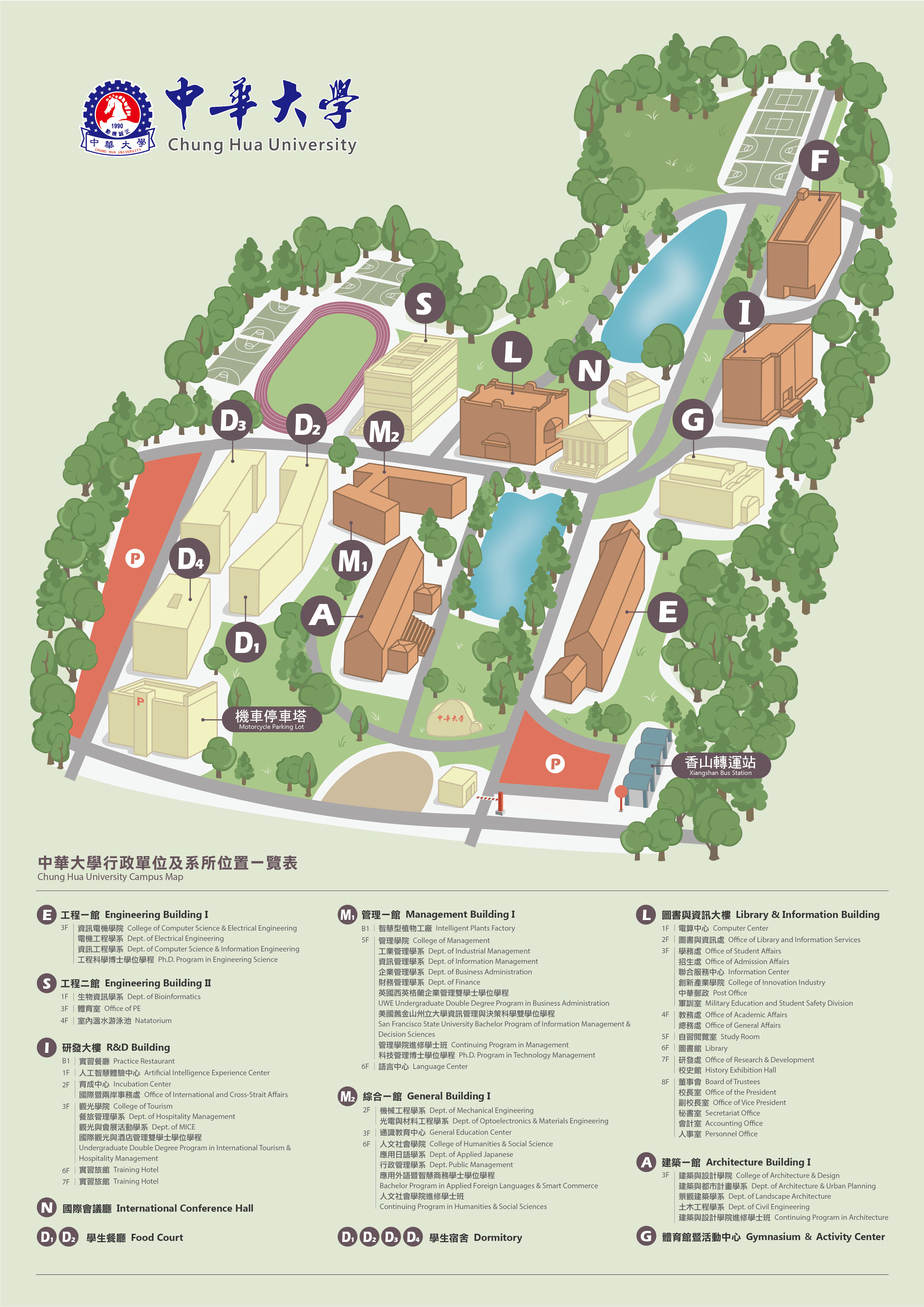 校園地圖 Campus Map